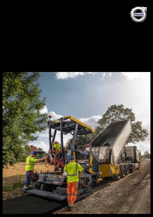 Tracked Asphalt Pavers Volvo ABG5820