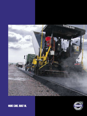 Tracked Asphalt Pavers Volvo ABG8820B