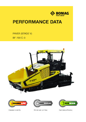 Tracked Asphalt Pavers Bomag BF 700 C 3 S 500