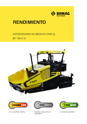 Tracked Asphalt Pavers Bomag BF 700 C 3 S 600