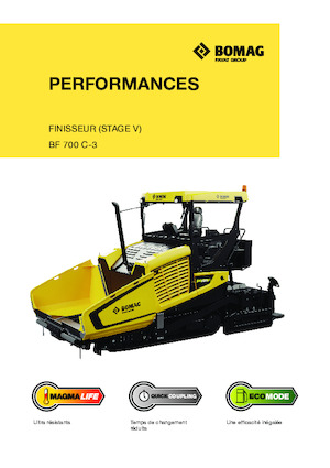 Tracked Asphalt Pavers Bomag BF 700 C 3 S 500