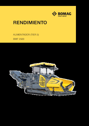 Tracked Asphalt Pavers Bomag BMF 2500 S
