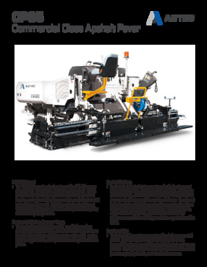 Tracked Asphalt Pavers Astec CARLSON CP85