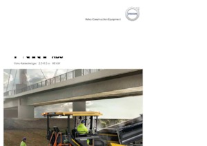 Tracked Asphalt Pavers Volvo P4820D ABG 