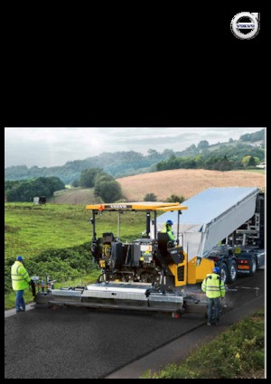 Tracked Asphalt Pavers Volvo P6820D ABG