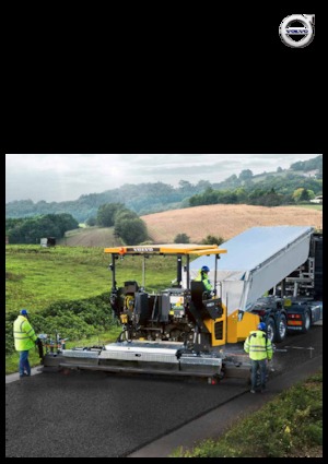 Tracked Asphalt Pavers Volvo P6820D ABG