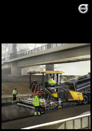 Tracked Asphalt Pavers Volvo P4820D ABG 
