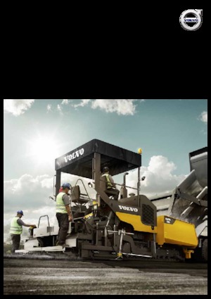 Tracked Asphalt Pavers Volvo P5320B ABG 