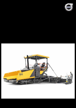 Tracked Asphalt Pavers Volvo P6720DL ABG 