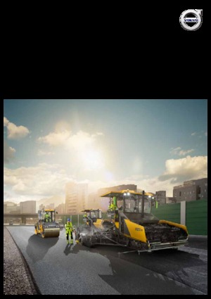 Tracked Asphalt Pavers Volvo P7820D ABG