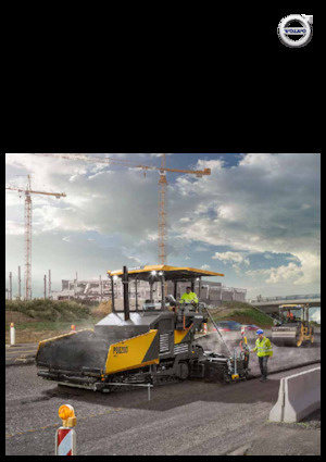 Tracked Asphalt Pavers Volvo P8820D ABG 