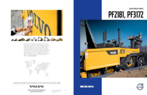 Tracked Asphalt Pavers Volvo PF2181