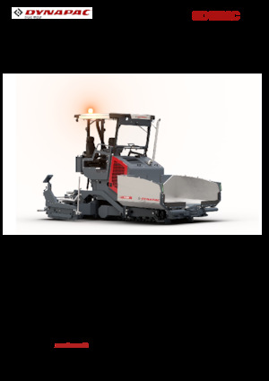 Tracked Asphalt Pavers Dynapac SD1800C