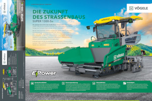 Paletli asfalt zemin kaldırıcıları Vögele SUPER 1300-5e