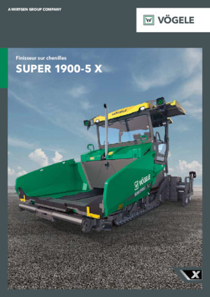 Paletli asfalt zemin kaldırıcıları Vögele SUPER 1900-5 X
