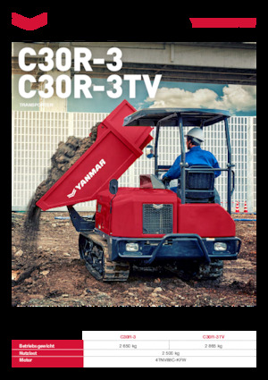 Tracked Dumpers Yanmar C30R-3 