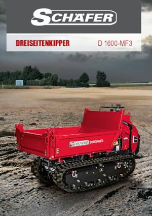 Tracked Dumpers SCHÄFER D 1600-MF3