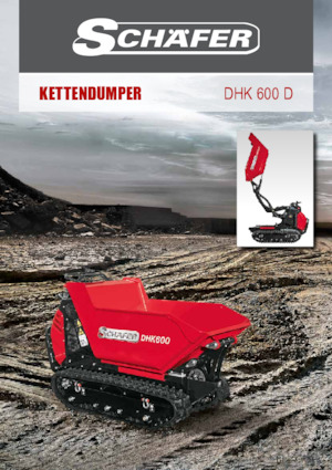 Tracked Dumpers SCHÄFER DHK 600 D