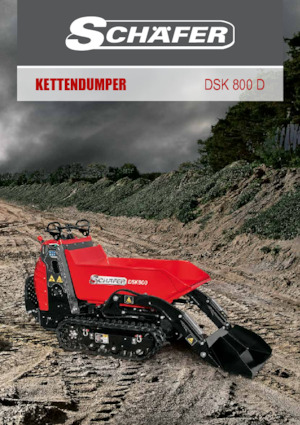 Tracked Dumpers SCHÄFER DSK 800 D
