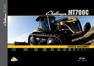 Track tractors Challenger MT755 C