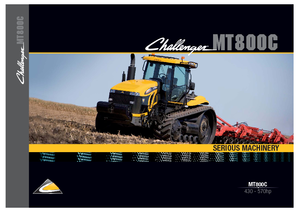 Track tractors Challenger MT845 C