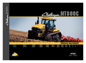 Track tractors Challenger MT845 C