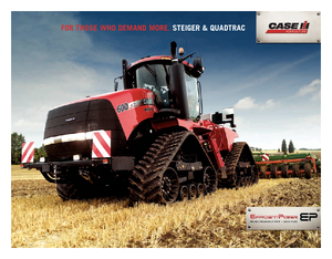 Track tractors Case IH Quadtrac 600