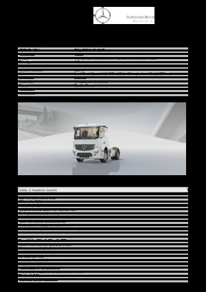 Tractor Mercedes-Benz Actros 1824 LS 4x2