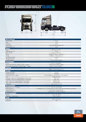 Truck Tractors - Tractor Units Ford 1842T