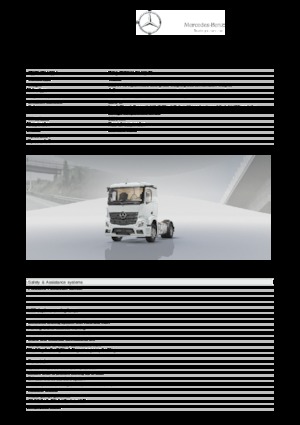 Tarktör parçaları Mercedes-Benz Actros 2051 LS 4x2