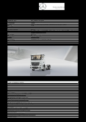 Truck Tractors - Tractor Units Mercedes-Benz Actros 2452 LS 6x2