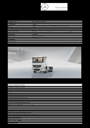 Tarktör parçaları Mercedes-Benz Actros 2546 LS 6x2