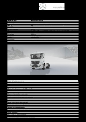 Tarktör parçaları Mercedes-Benz Arocs 1836 LS 4x2