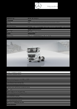 Tarktör parçaları Mercedes-Benz Arocs 2058 LS 4x2