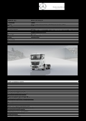 Truck Tractors - Tractor Units Mercedes-Benz Arocs 2548 LS 6x2