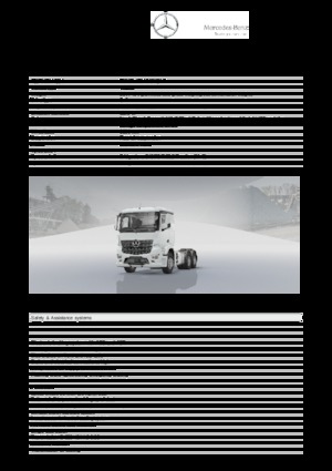 Tarktör parçaları Mercedes-Benz Arocs 2640 LS 6x4