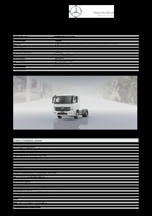 Truck Tractors - Tractor Units Mercedes-Benz Atego 1327 LS 4x2