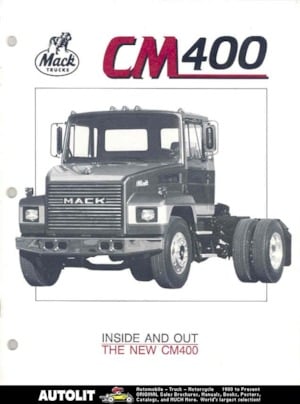 Tarktör parçaları Mack CM400 4-point cab E5-240 4x2