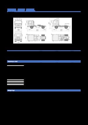 Tarktör parçaları Hyundai Commercial Vehicles HD1000 D6CA41