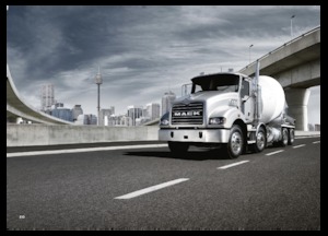 Tarktör parçaları Mack METRO-LINER Day Cab ISL 350 10x4