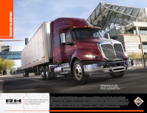 Tarktör parçaları International RH613 113 Low Roof Sleeper  International A26