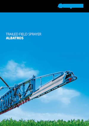Trailed field sprayers Lemken Albatros 10/6000