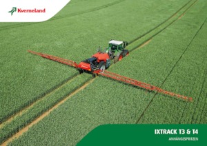 Trailed field sprayers Kverneland iXtrack T3