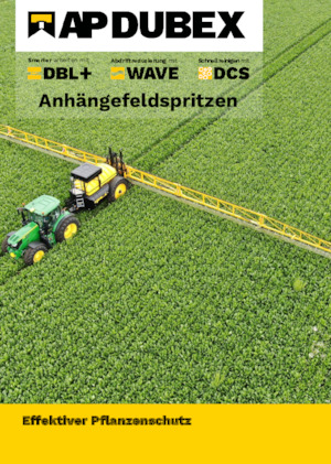 Trailed field sprayers Dubex Maxtor 