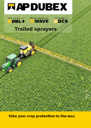 Trailed field sprayers Dubex Maxtor 
