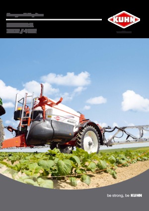 Trailed field sprayers Kuhn Metris 2-4100