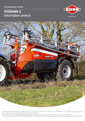 Çakma tarla pülverizatörleri Kuhn Oceanis 2-5600