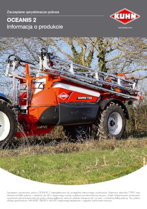Çakma tarla pülverizatörleri Kuhn Oceanis 2-5600