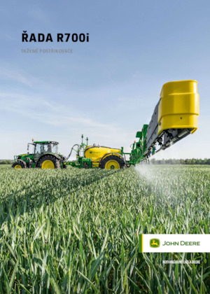 Trailed field sprayers John Deere R732i