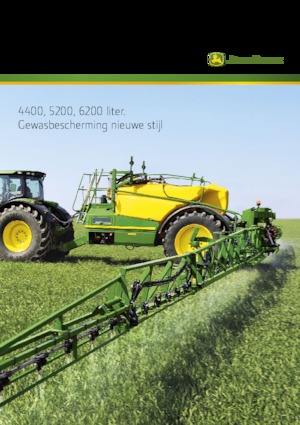 Trailed field sprayers John Deere R962i